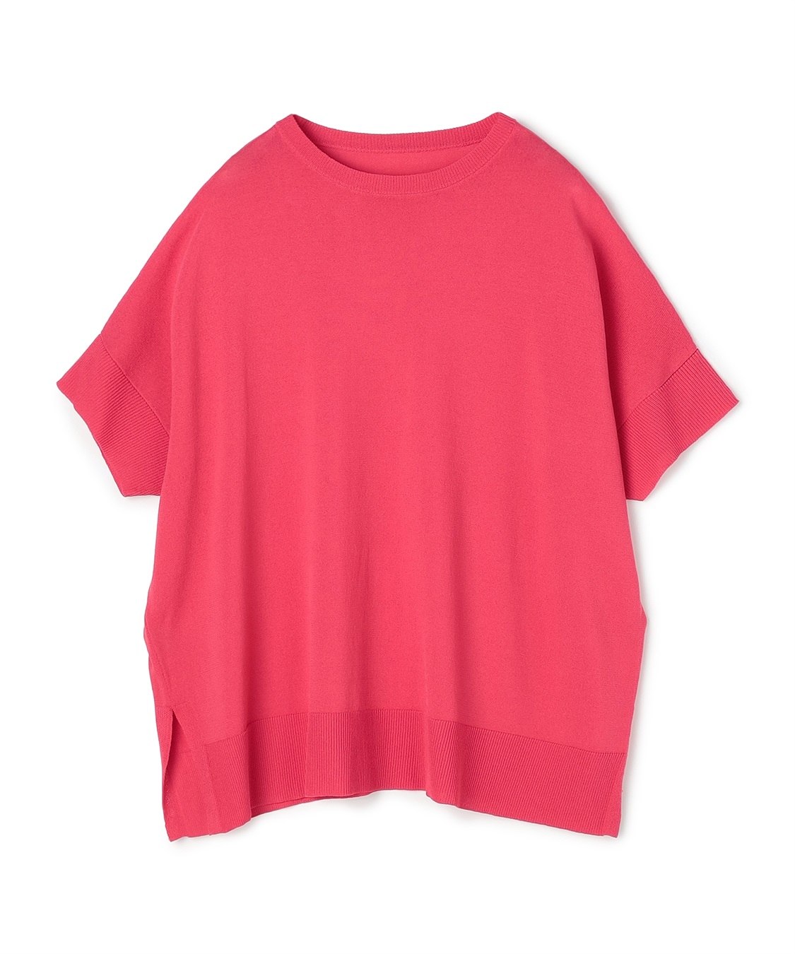 anyfee 【anyfee/大きいサイズ】ドライタッチドルマンニット◆新色追加◆《接触冷感/マシンウォッシャブル》_variation_4