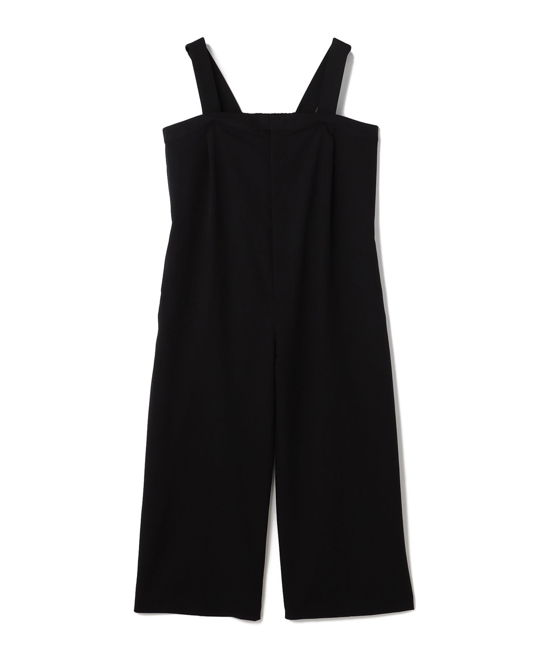 anyfee 【anyfee/プラスサイズ】タック入りワイドサロペット◆低身長向けサイズ有◆《接触冷感/ストレッチ》_variation_2