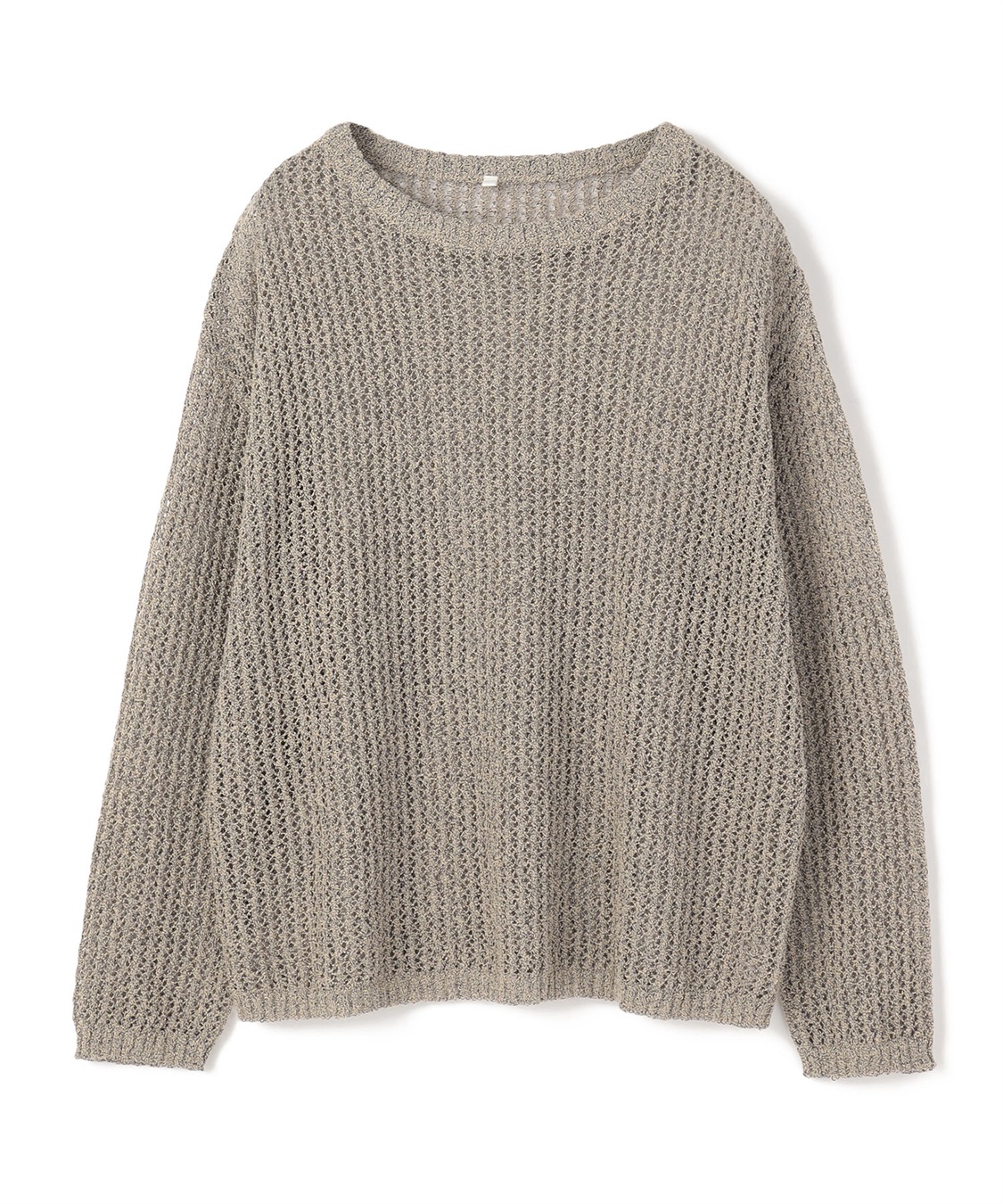 anyfee 【anyfee/プラスサイズ】ブークレヤーン透かし編みルーズニット_variation_2