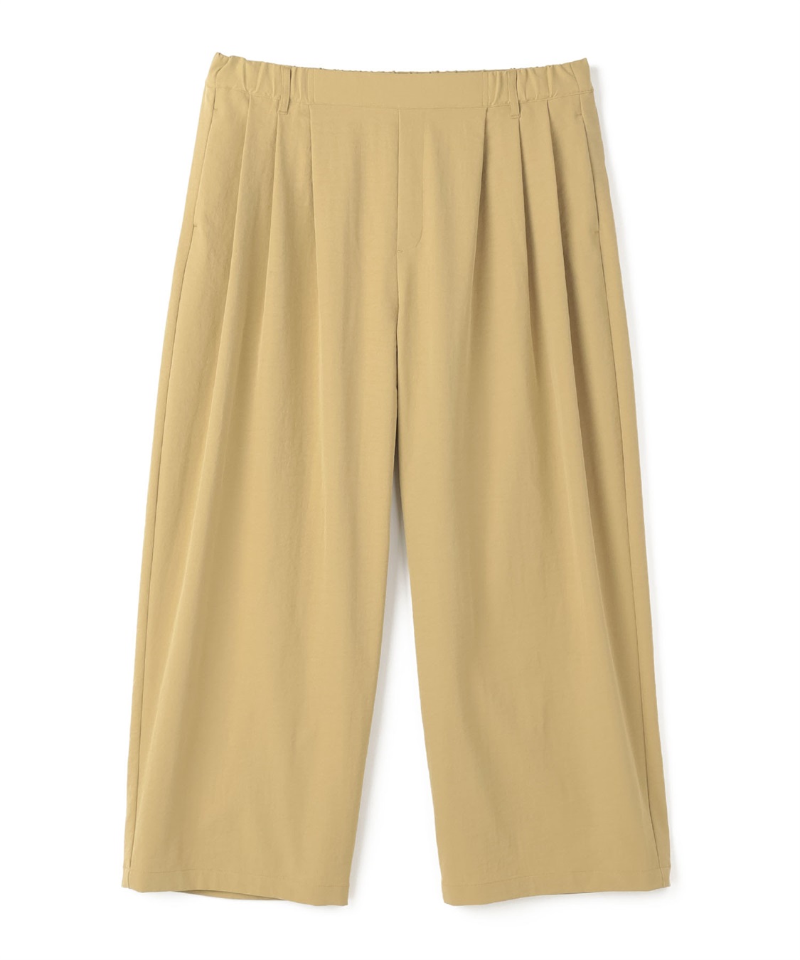 anyfee 【anyfee/プラスサイズ】多タックワイドパンツ《接触冷感/吸水速乾/UVカット/ストレッチ》_variation_2