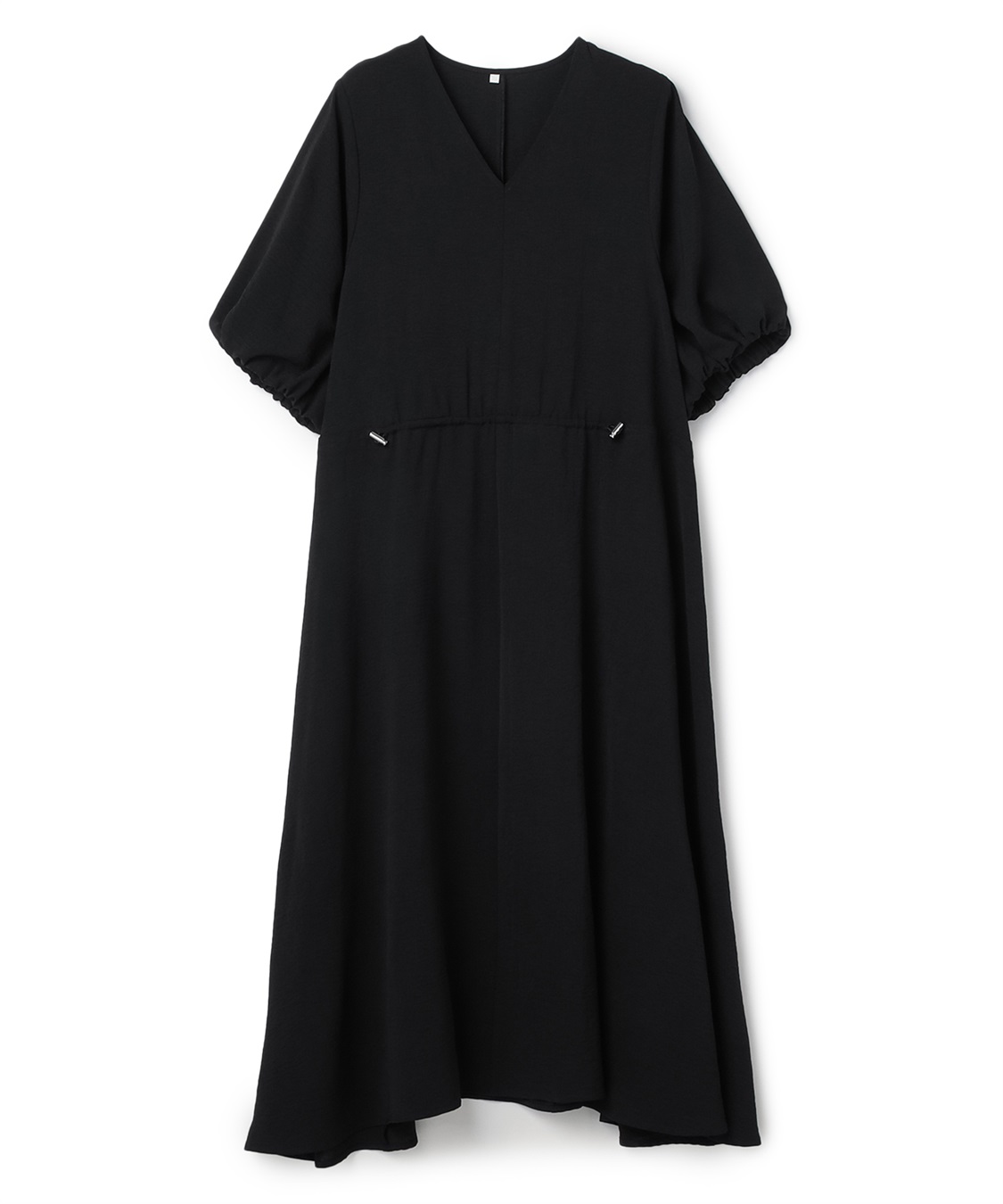 anyfee 【anyfee/プラスサイズ】エアリーシーウエストドロストギャザーワンピース_variation_1