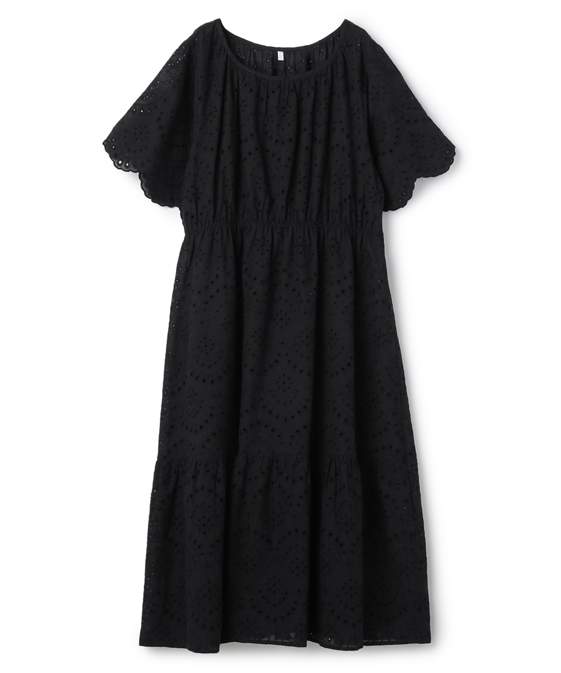 anyfee 【anyfee/プラスサイズ】パンチングレースワンピース_variation_1