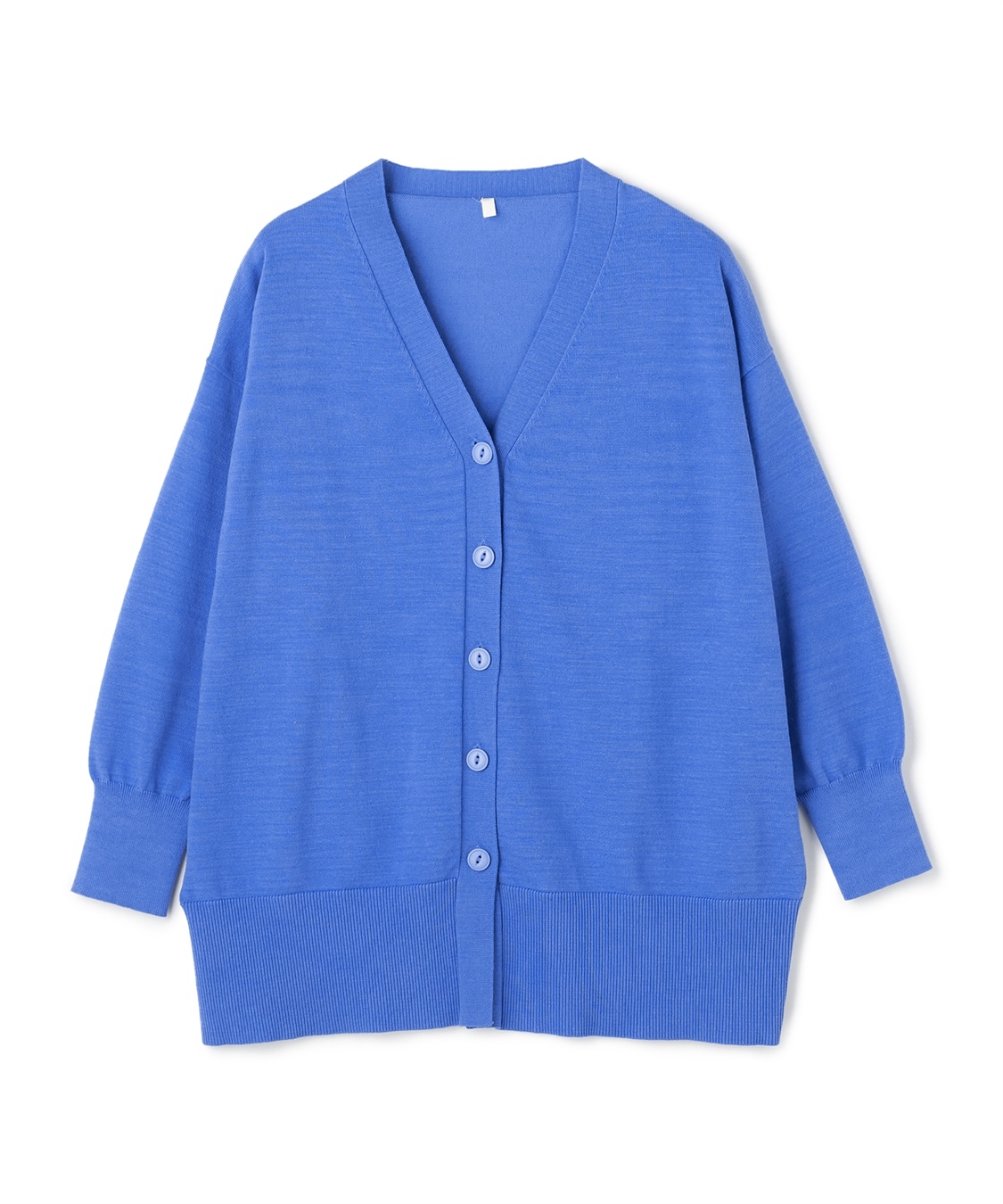 anyfee 【anyfee/大きいサイズ】スウェットライクVネックニットカーディガン_variation_4