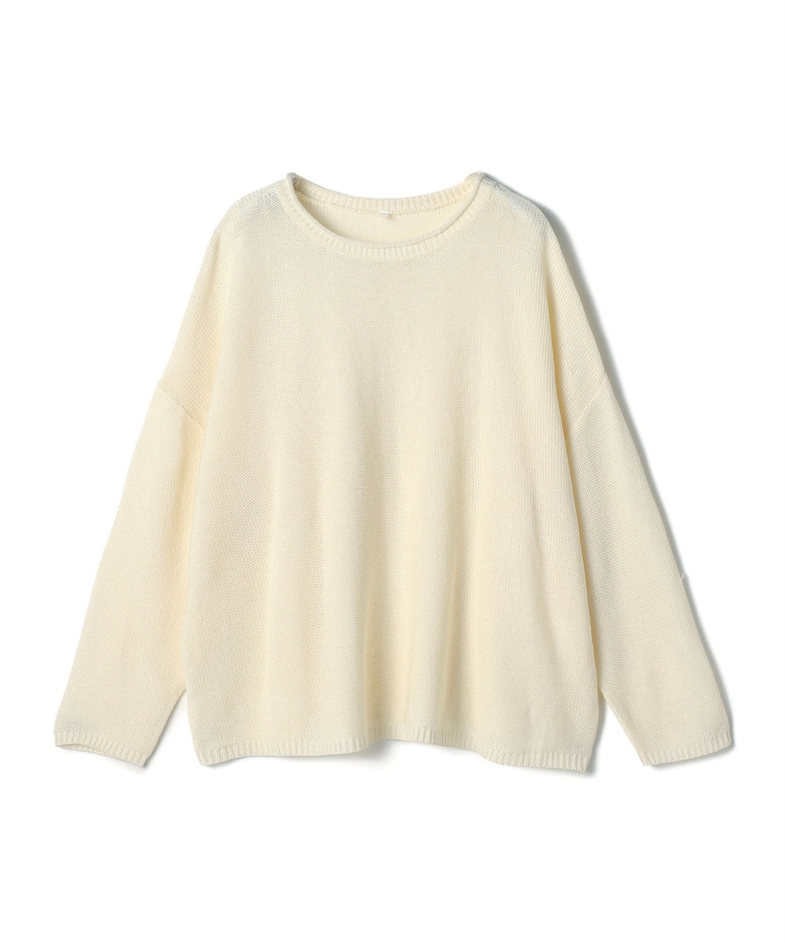 Life Style by cross marche 【anyfee/大きいサイズ】リネンライクルーズニットプルオーバー◆新色追加◆_variation_2