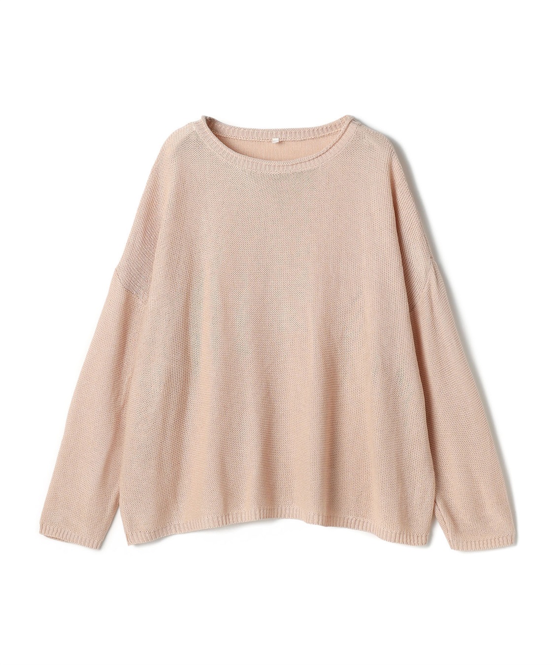 Life Style by cross marche 【anyfee/大きいサイズ】リネンライクルーズニットプルオーバー◆新色追加◆_variation_4