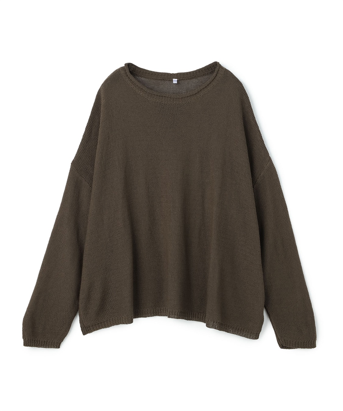 Life Style by cross marche 【anyfee/大きいサイズ】リネンライクルーズニットプルオーバー_variation_1