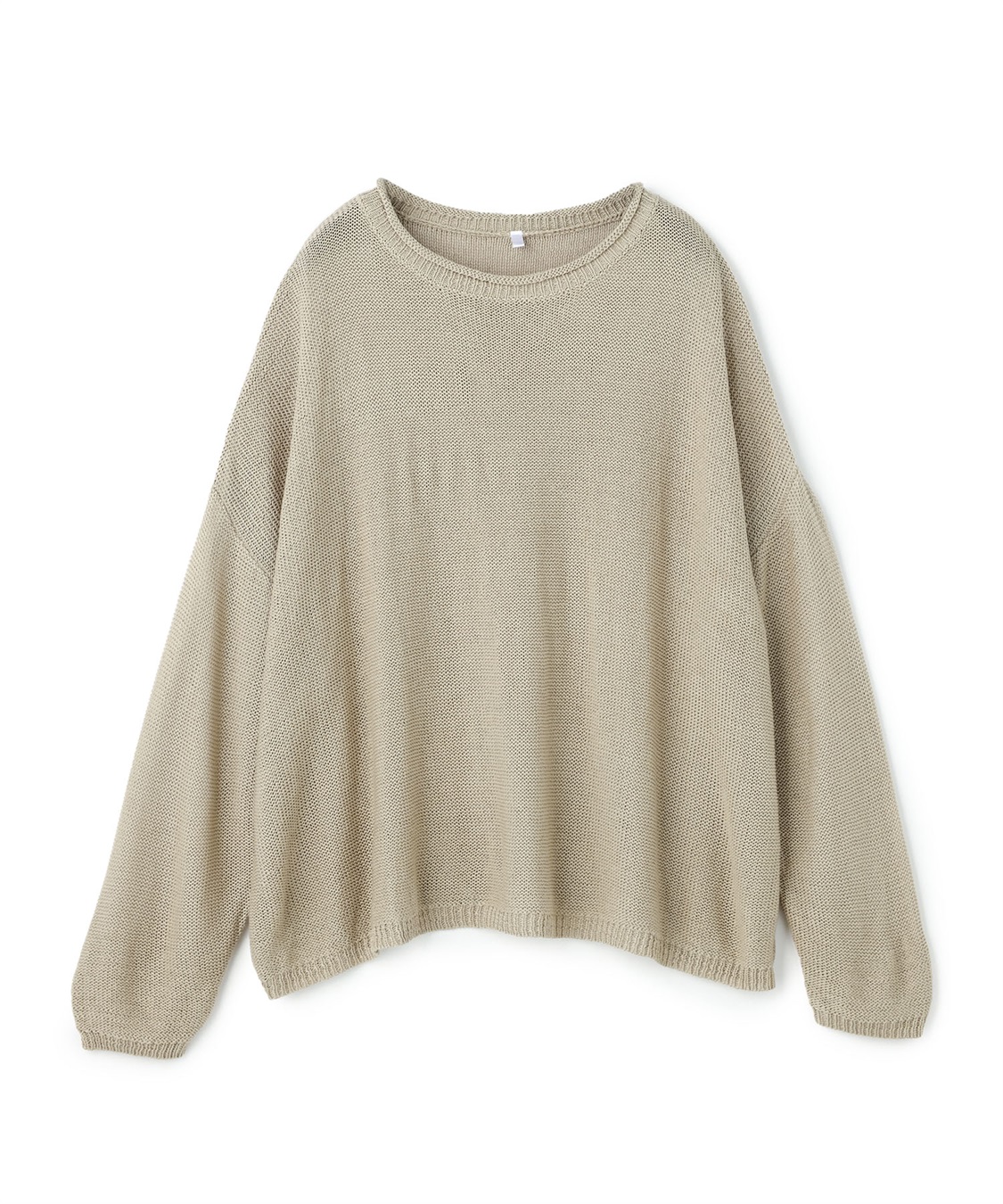 Life Style by cross marche 【anyfee/大きいサイズ】リネンライクルーズニットプルオーバー_variation_2
