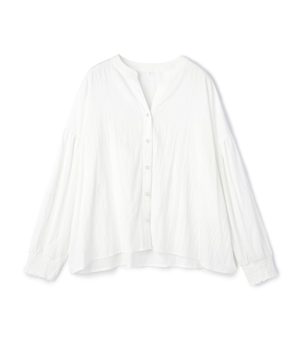 anyfee 【anyfee/大きいサイズ】バックデザインティアードフリルブラウス_variation_1