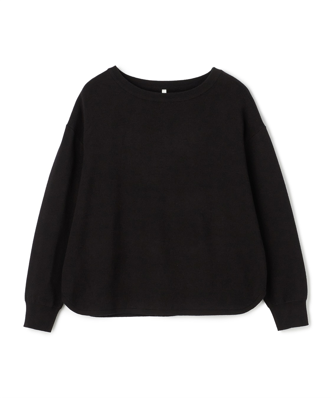 Life Style by cross marche 【anyfee/大きいサイズ】裾ラウンドもっちりカラーニット_variation_1