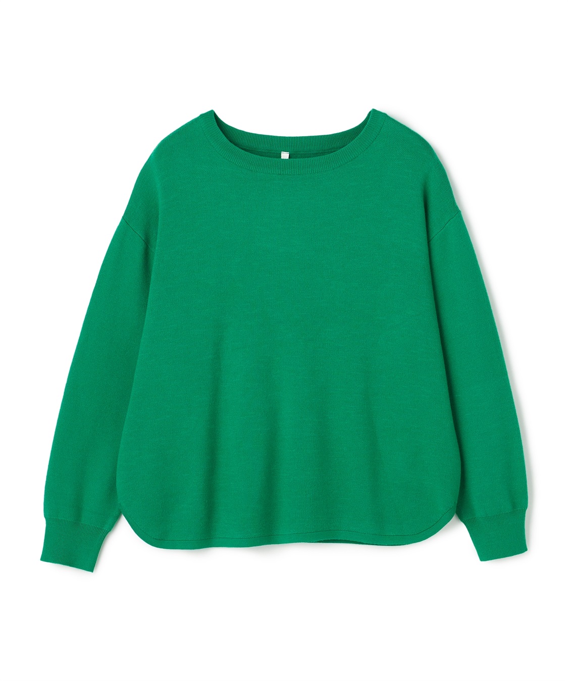 Life Style by cross marche 【anyfee/大きいサイズ】裾ラウンドもっちりカラーニット_variation_4