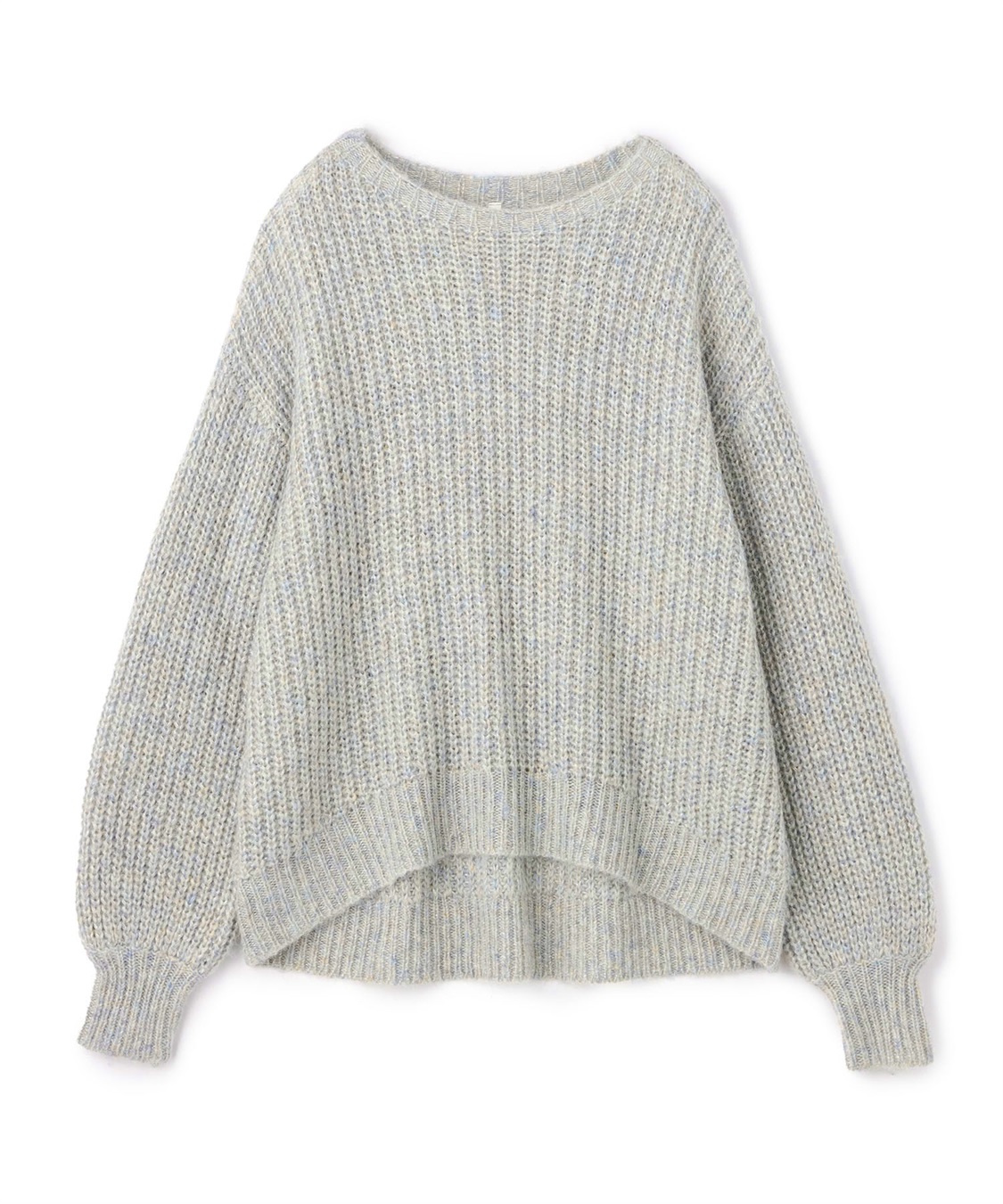 Life Style by cross marche 【anyfee/大きいサイズ】ラメ混畦編みルーズニット_variation_1