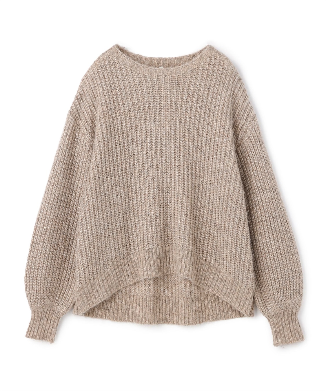 Life Style by cross marche 【anyfee/大きいサイズ】ラメ混畦編みルーズニット_variation_2