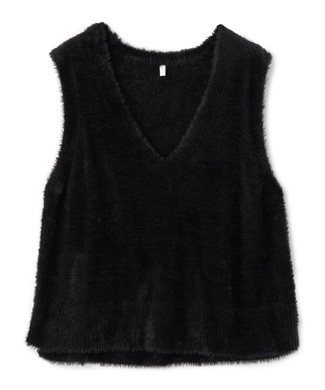 anyfee 【anyfee/大きいサイズ】ふわふわフェザーニットベスト_variation_2