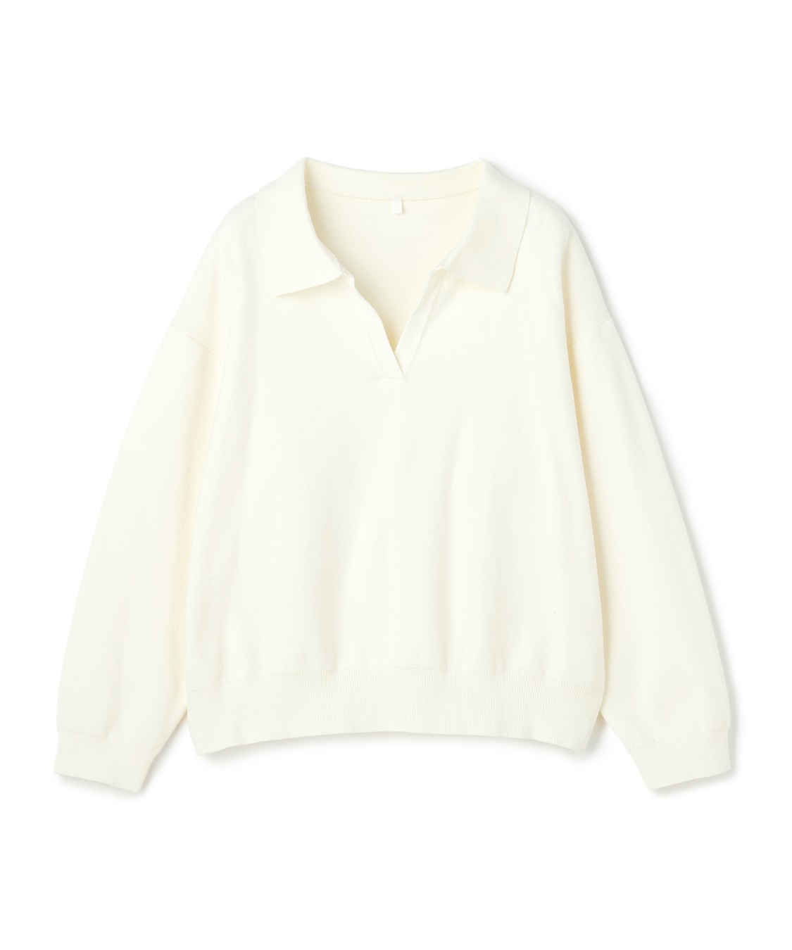 anyfee 【anyfee/大きいサイズ】ポロスキッパーニットプルオーバー《セットアップ対応》_variation_2