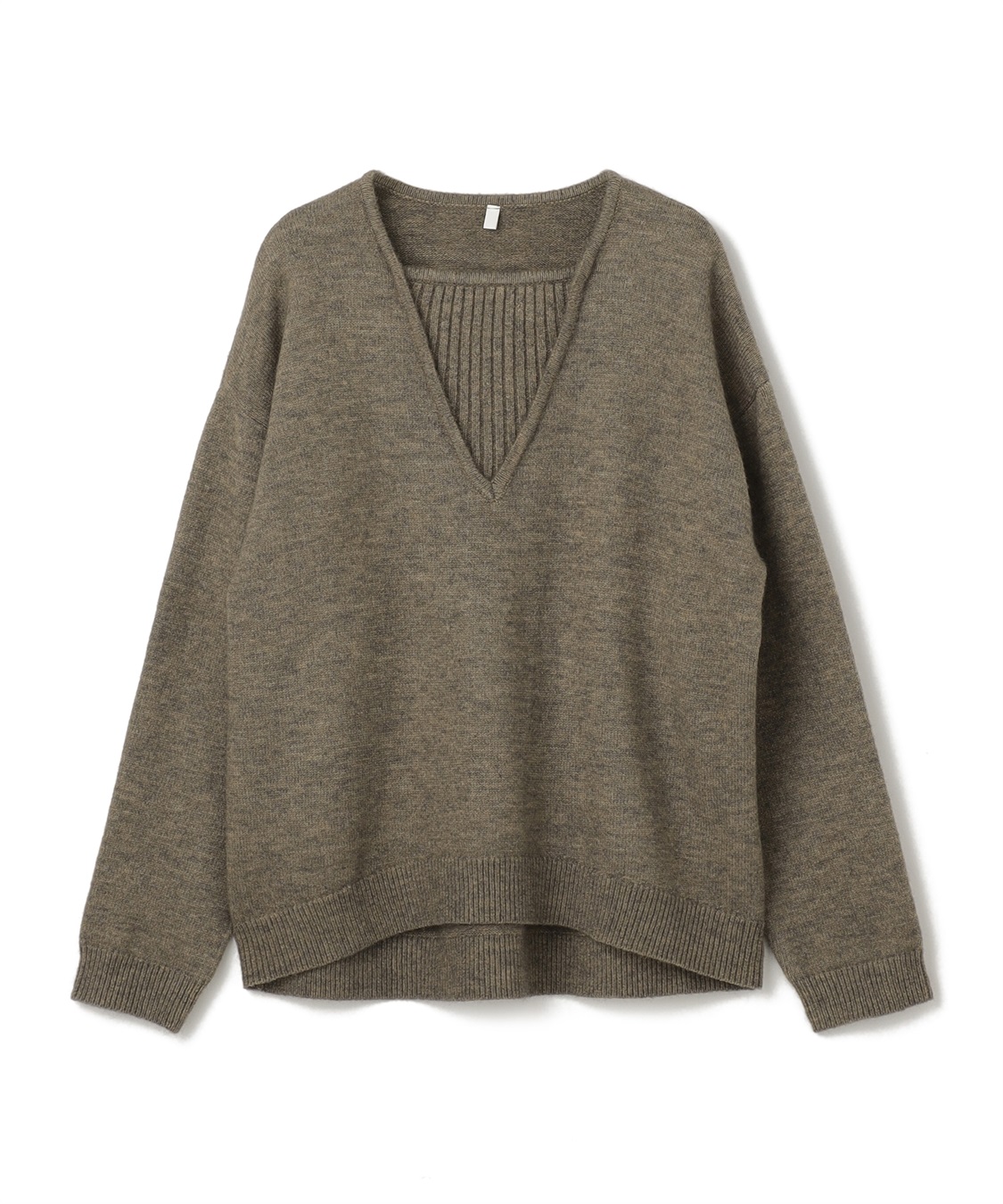 anyfee 【anyfee/大きいサイズ】レイヤード風ニットプルオーバー_variation_2