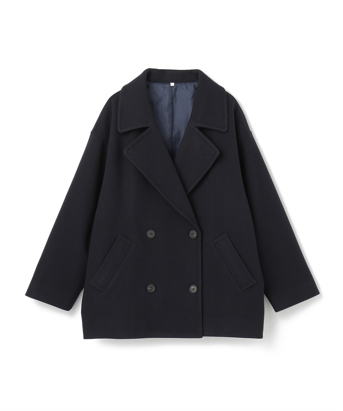 Life Style by cross marche 【anyfee/大きいサイズ】ミディ丈Pコート_variation_2