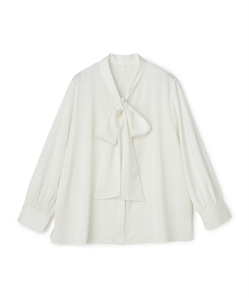 anyfee 【anyfee/大きいサイズ】BIGボウタイブラウス《セレモニー/オケージョン》_variationthumb_1