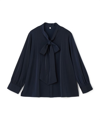 anyfee 【anyfee/大きいサイズ】BIGボウタイブラウス《セレモニー/オケージョン》_variationthumb_2