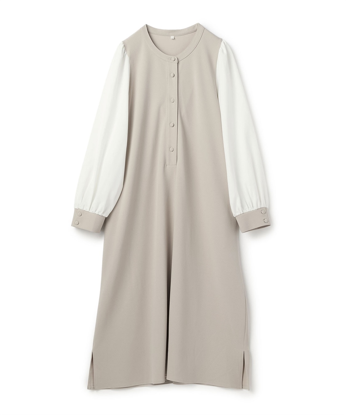 anyfee 【anyfee/大きいサイズ】微シアースリーブフレアワンピース《セレモニー/オケージョン》_variation_2