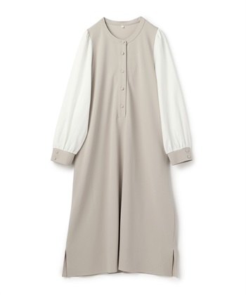 anyfee 【anyfee/大きいサイズ】微シアースリーブフレアワンピース《セレモニー/オケージョン》_variationthumb_2