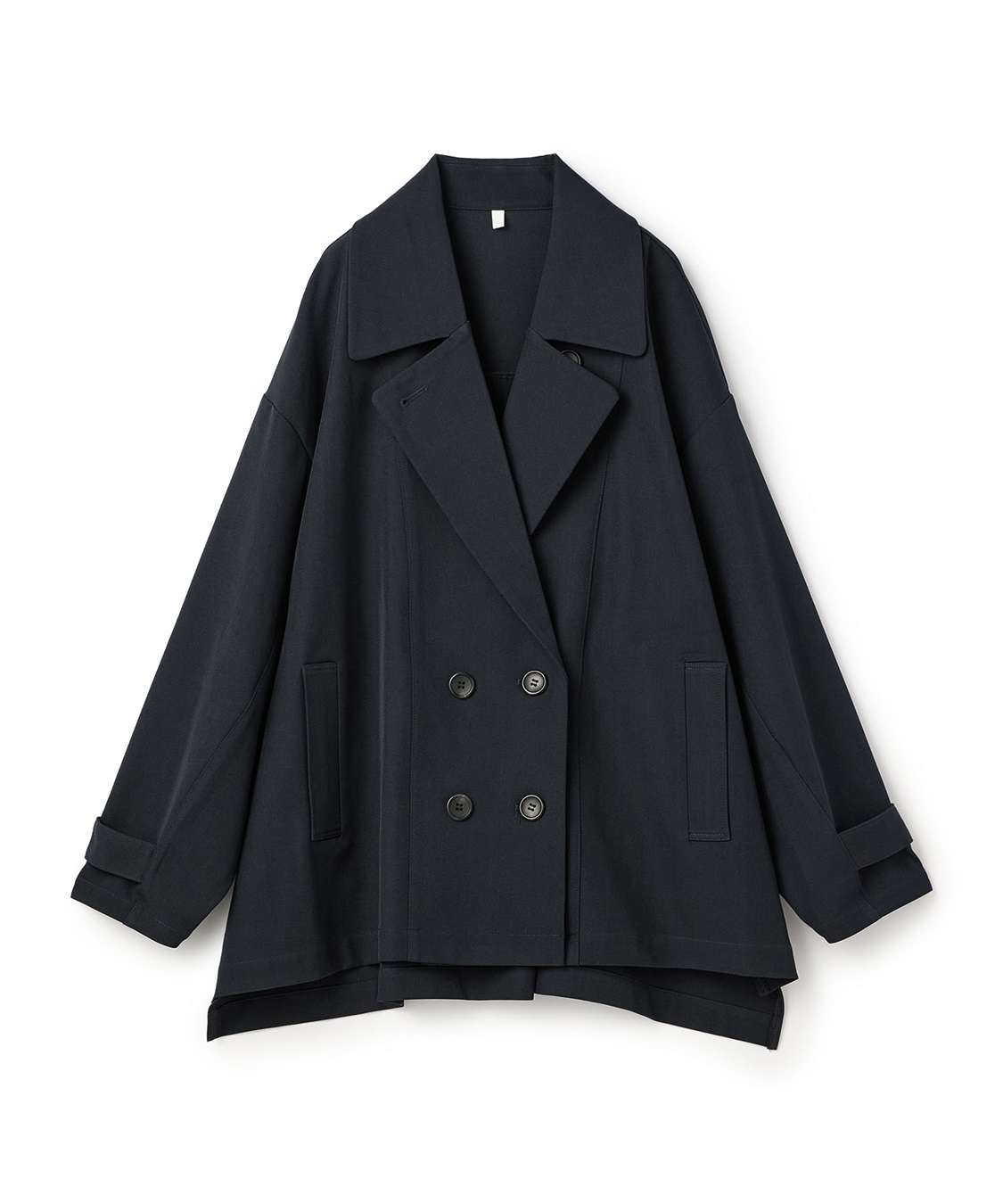 anyfee 【anyfee/大きいサイズ】トレンチライクショートブルゾン_variation_2