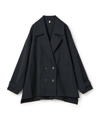 anyfee 【anyfee/大きいサイズ】トレンチライクショートブルゾン_variationthumb_2