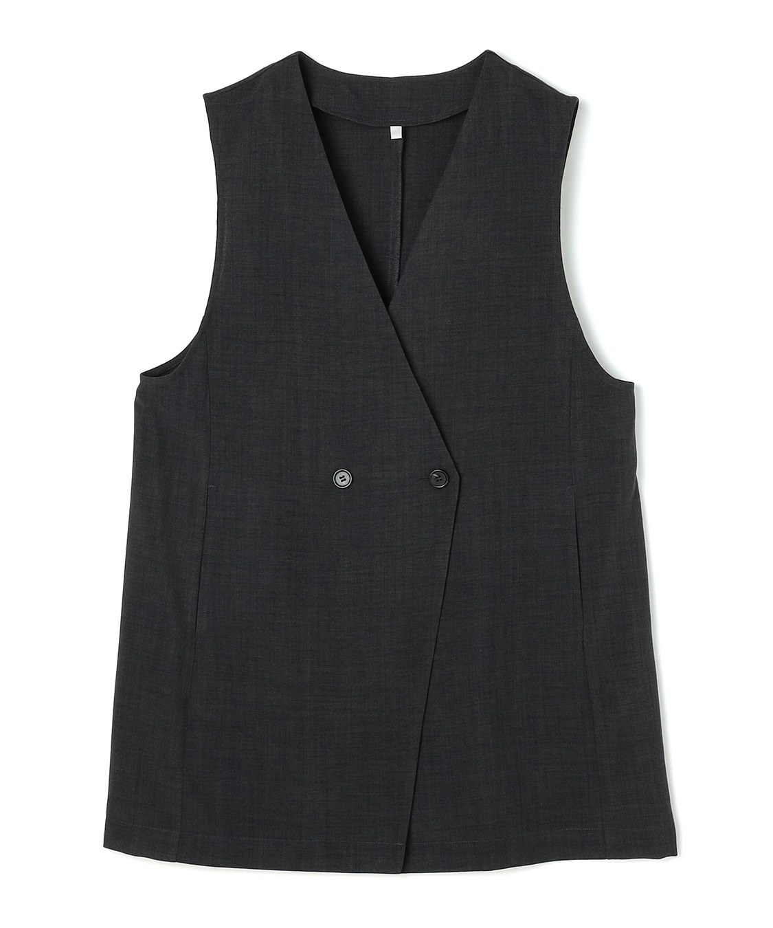 anyfee 【anyfee/大きいサイズ】リネン調ジレ/ベスト《接触冷感 ・UVカット・イージーケア 》（2026SS）_variation_1