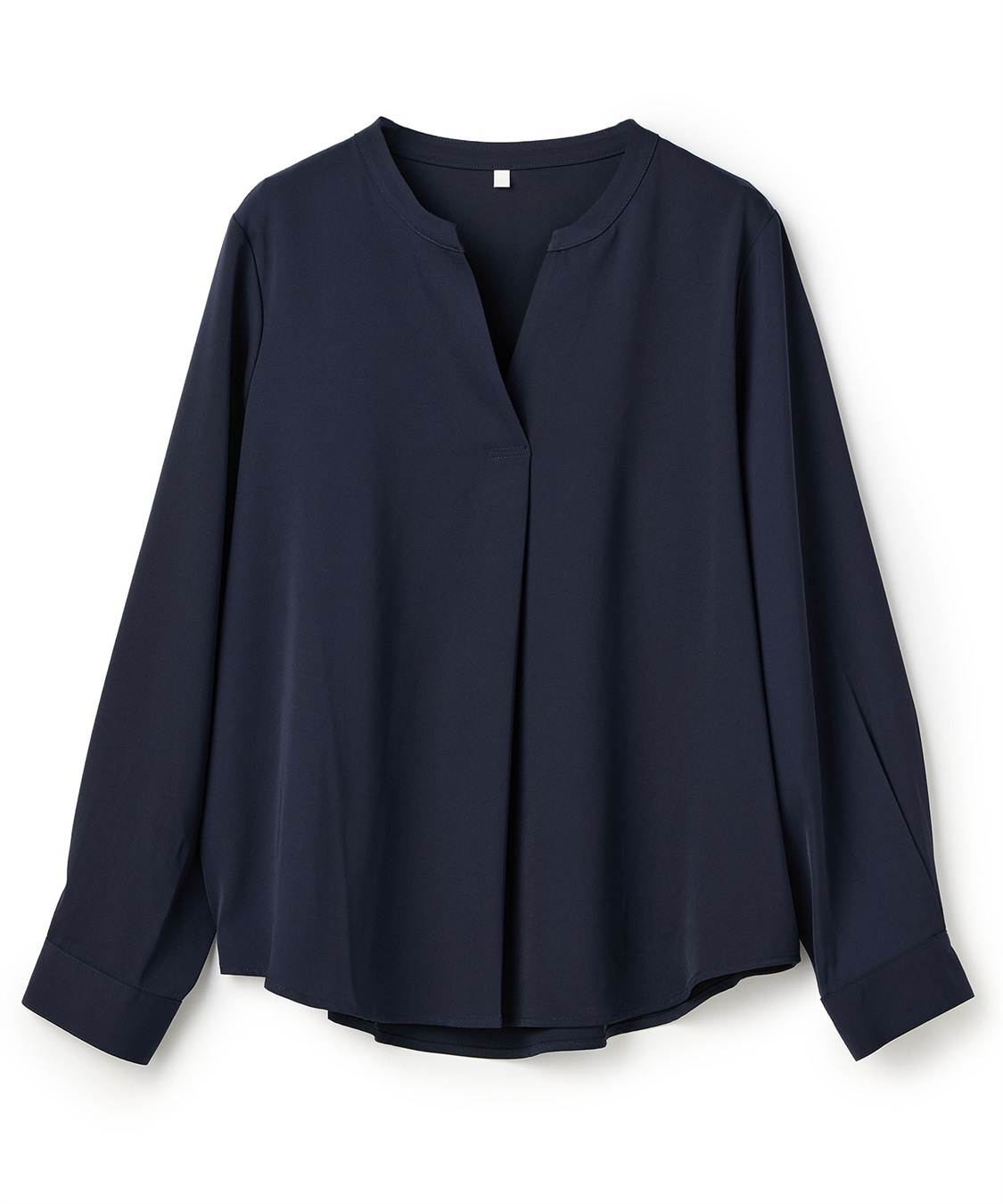 Life Style by cross marche 【anyfee/大きいサイズ】とろみスキッパーブラウスチュニック_variation_3