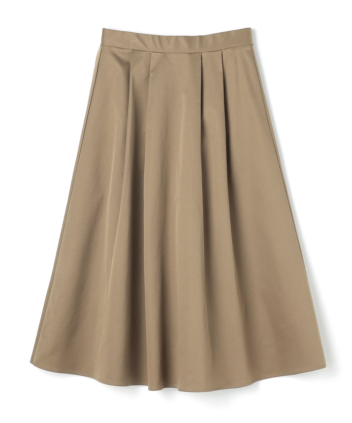 anyfee 【anyfee/大きいサイズ】タックフレアスカート（2026SS）_variation_1