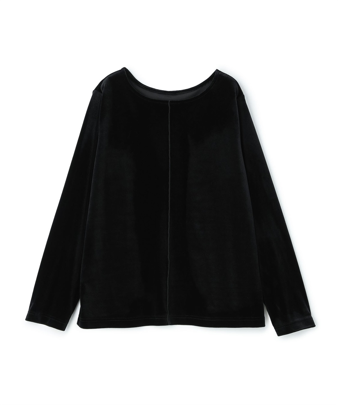 Life Style by cross marche 【anyfee/大きいサイズ】ベロアボートネックトップス_variation_1