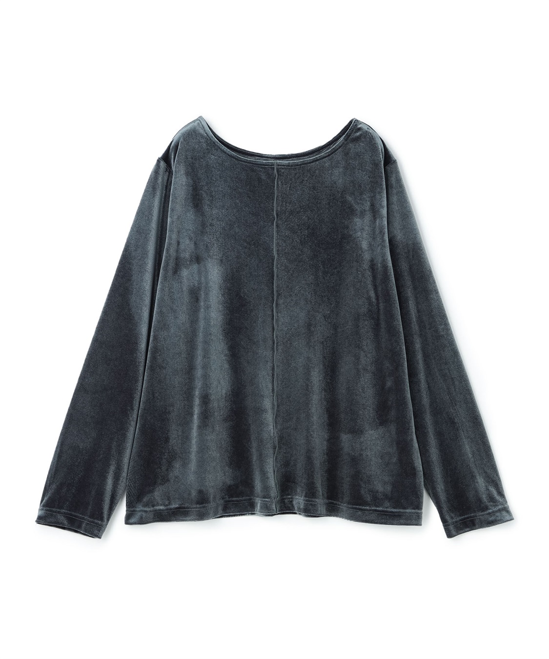 Life Style by cross marche 【anyfee/大きいサイズ】ベロアボートネックトップス_variation_2