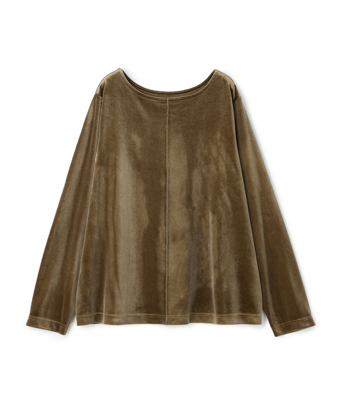 Life Style by cross marche 【anyfee/大きいサイズ】ベロアボートネックトップス_variation_3