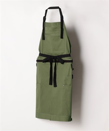 ストレッチチノエプロン(カーキ-00)