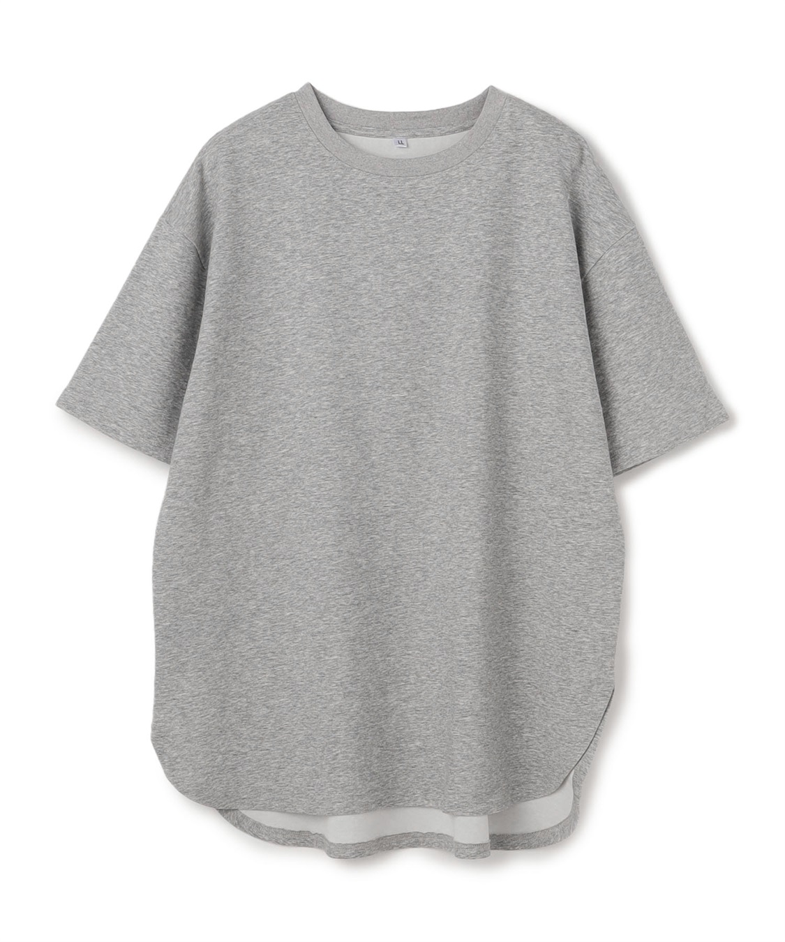 anyfee 【anyfee/プラスサイズ】裾ラウンド半袖Tシャツ《 吸水速乾・UVカット・接触冷感》_variation_4