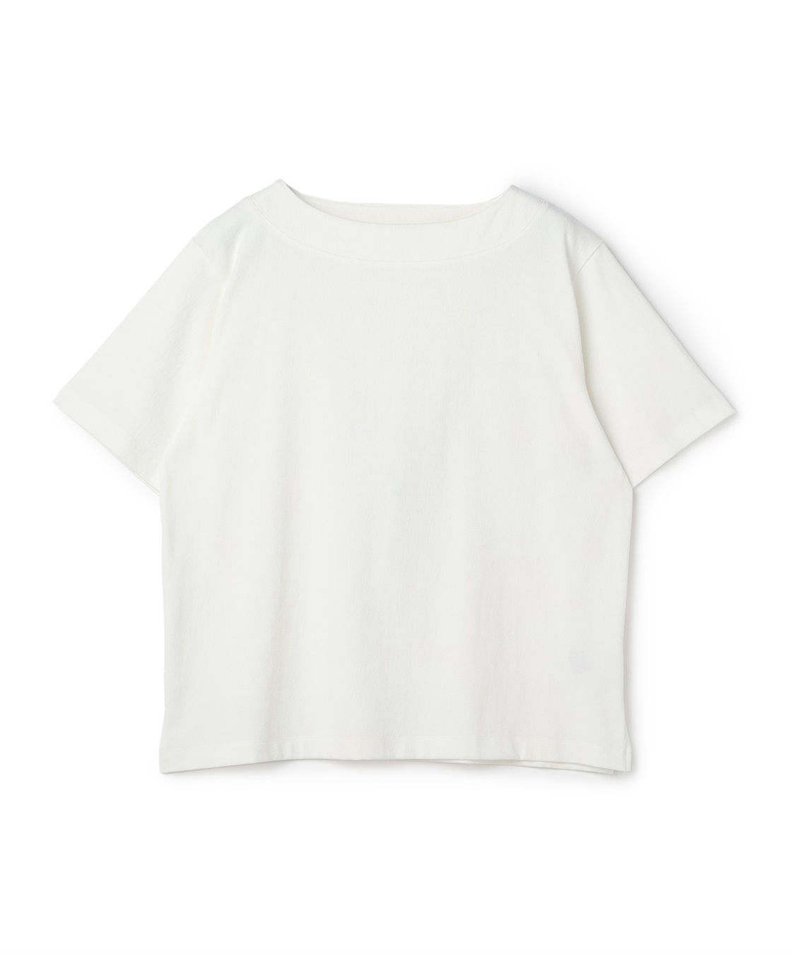 anyfee 【anyfee/プラスサイズ】接触冷感・ボートネックTシャツ_variation_1