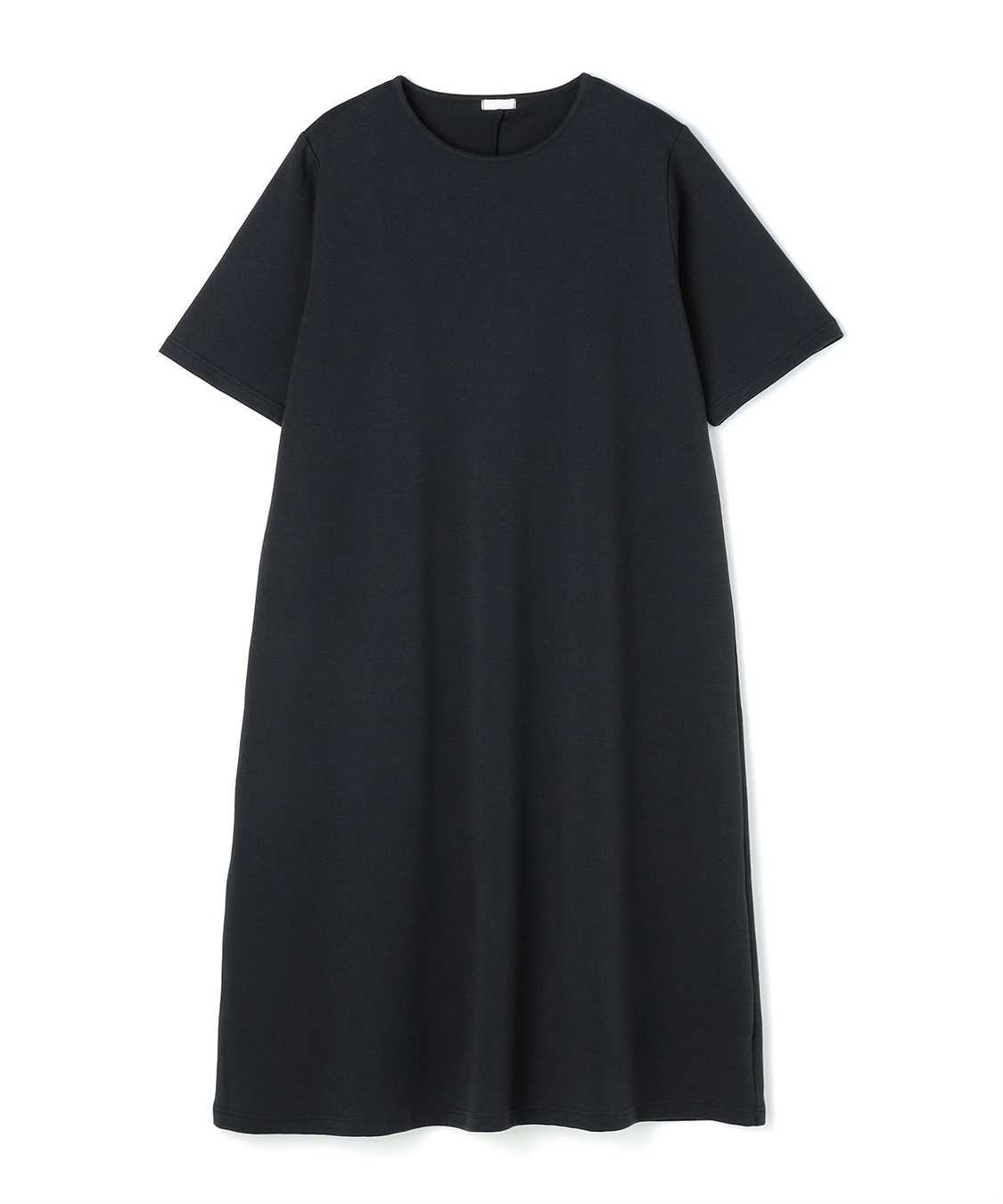 anyfee 【anyfee/大きいサイズ】着てサラなめらかポンチ素材Aラインワンピース《接触冷感・吸水速乾》_variation_1