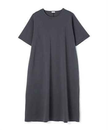 anyfee 【anyfee/大きいサイズ】着てサラなめらかポンチ素材Aラインワンピース《接触冷感・吸水速乾》_variationthumb_2