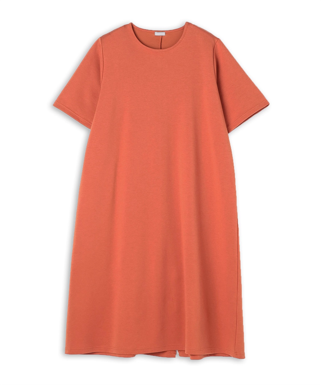 anyfee 【anyfee/大きいサイズ】着てサラなめらかポンチ素材Aラインワンピース《接触冷感・吸水速乾》_variation_3