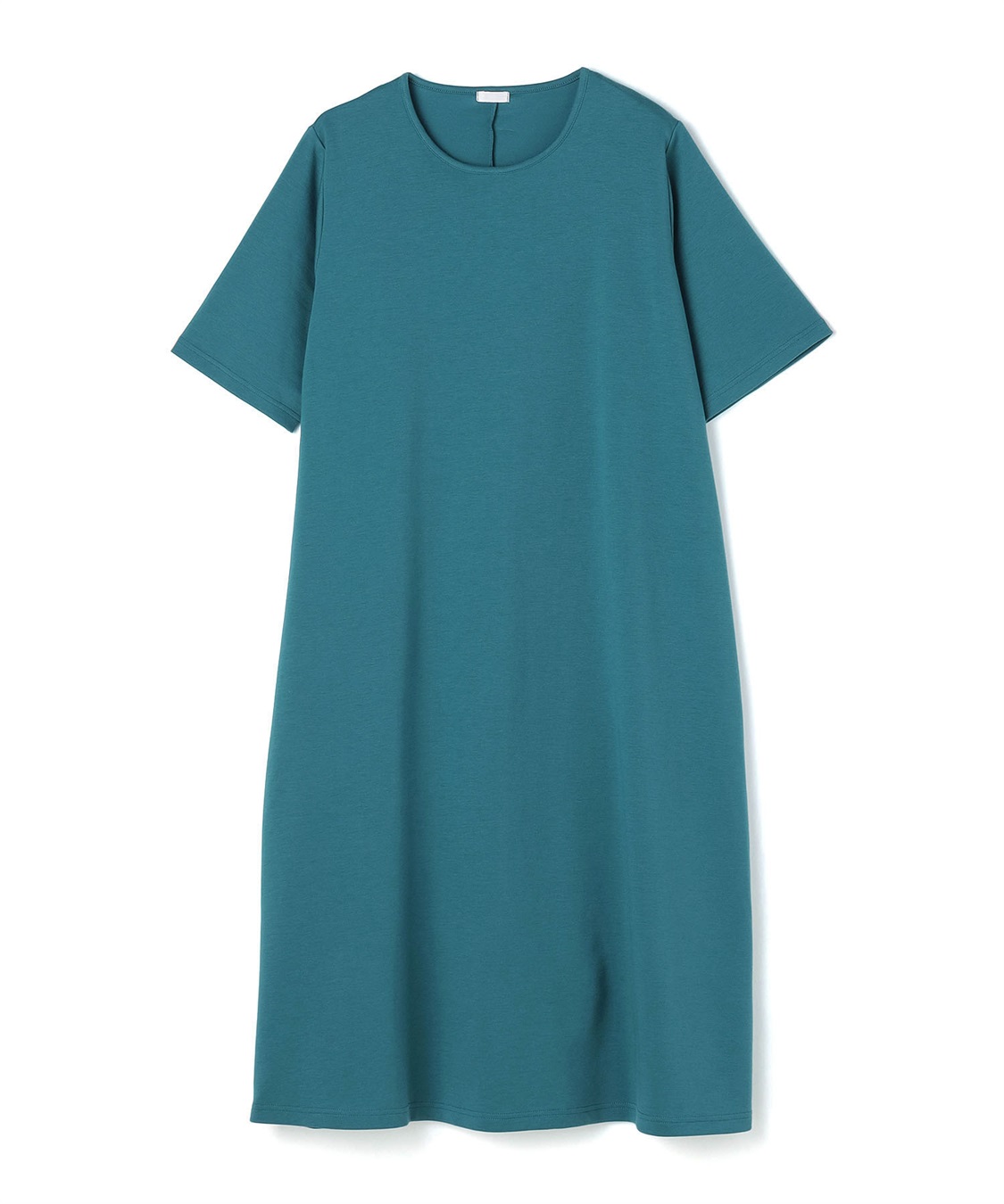 anyfee 【anyfee/大きいサイズ】着てサラなめらかポンチ素材Aラインワンピース《接触冷感・吸水速乾》_variation_5