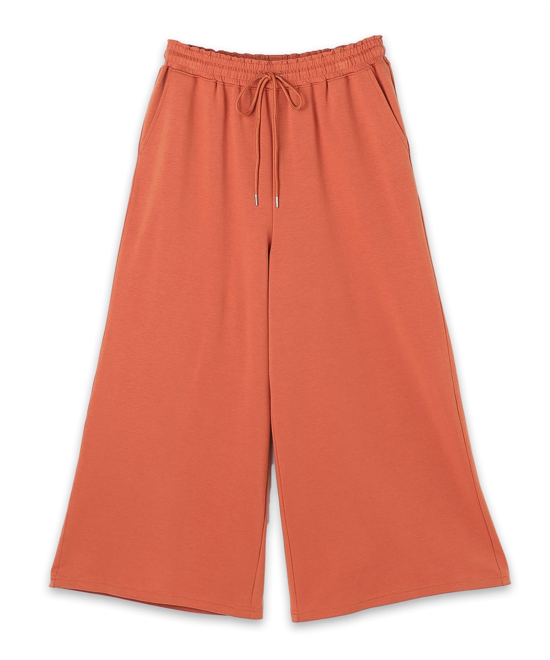 anyfee 【anyfee/大きいサイズ】着てサラなめらかポンチ素材イージーパンツ《接触冷感・吸水速乾》_variation_3