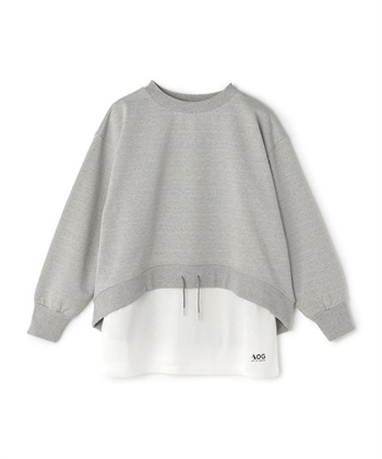 【ART OF GARDEN】インナー×スウェット2点セット(グレー-36)
