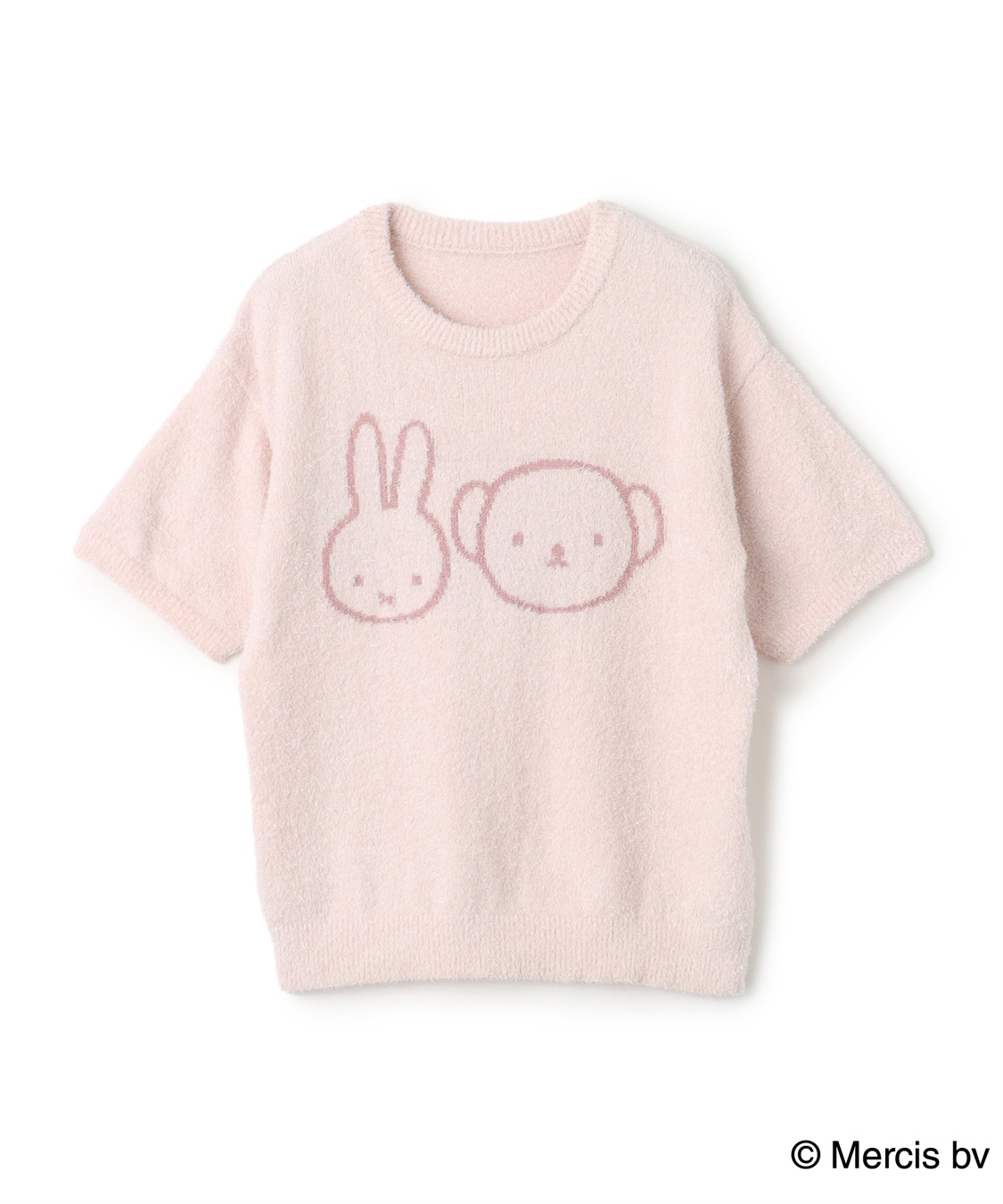 chara station 【miffy/ミッフィー】ミッフィーもこもこルームウェア半袖トップス（上下別売り）_variation_2