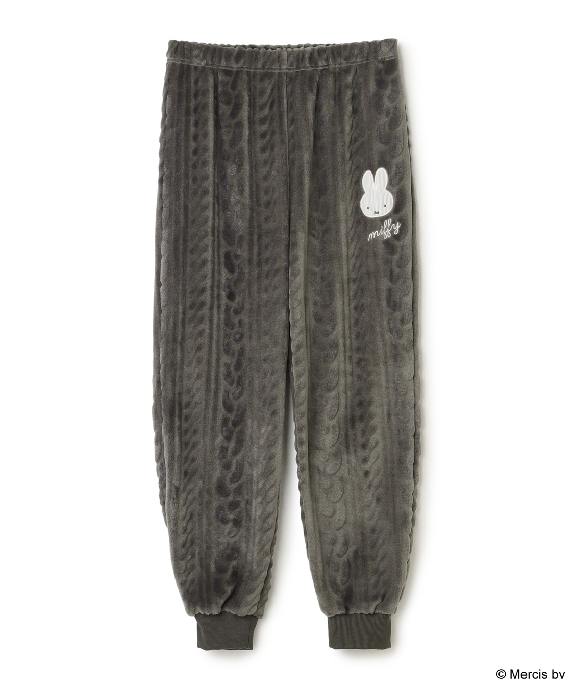 Life Style by cross marche 【miffy/ミッフィー】刺繍ケーブルフリースロングパンツ/ルームウェア_variation_2