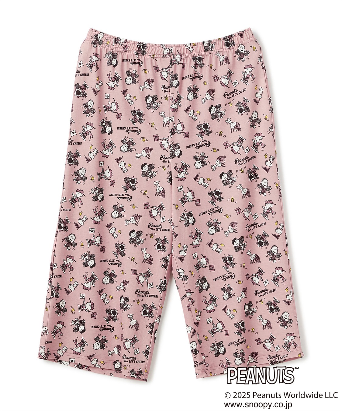 Life Style by cross marche 【ピーナッツ/PEANUTS】ひんやり総柄ハーフパンツ《大きいサイズ有》_variation_3