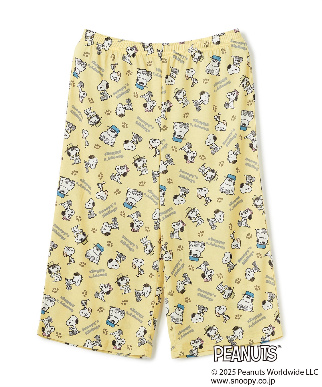 Life Style by cross marche 【ピーナッツ/PEANUTS】ひんやり総柄ハーフパンツ《大きいサイズ有》_variation_4