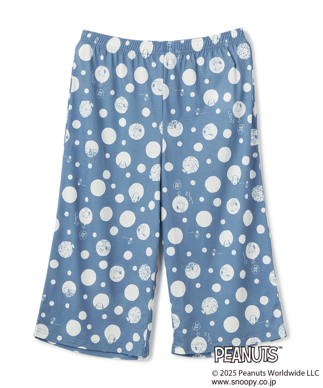 Life Style by cross marche 【ピーナッツ/PEANUTS】ひんやり総柄ハーフパンツ《大きいサイズ有》_variation_5