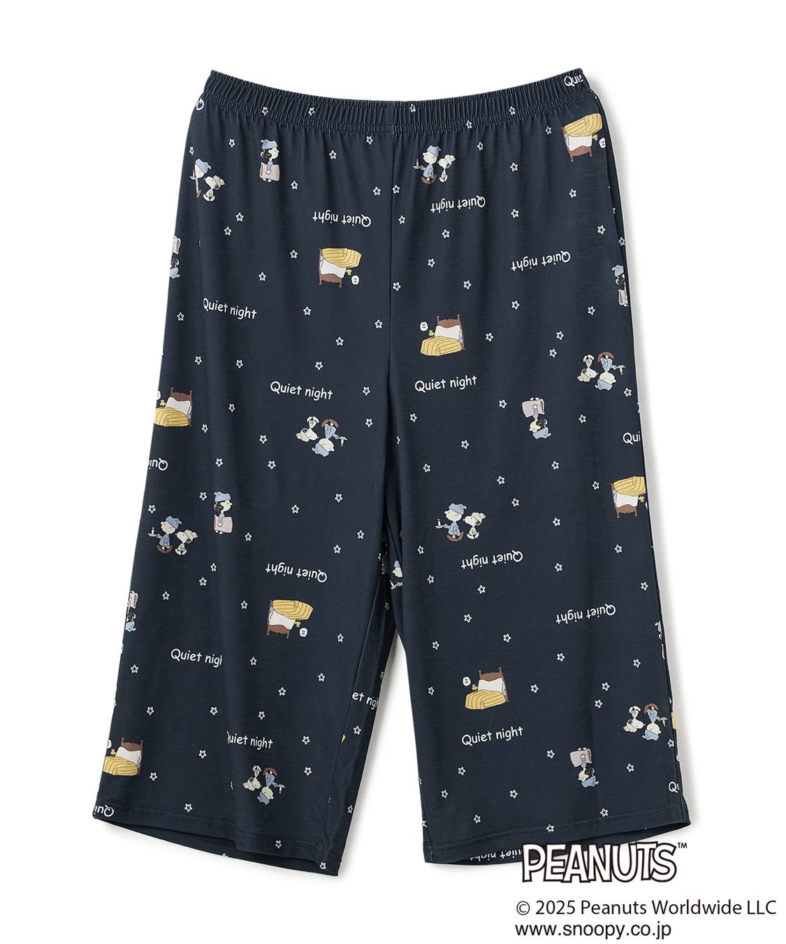 Life Style by cross marche 【ピーナッツ/PEANUTS】ひんやり総柄ハーフパンツ《大きいサイズ有》_variation_6