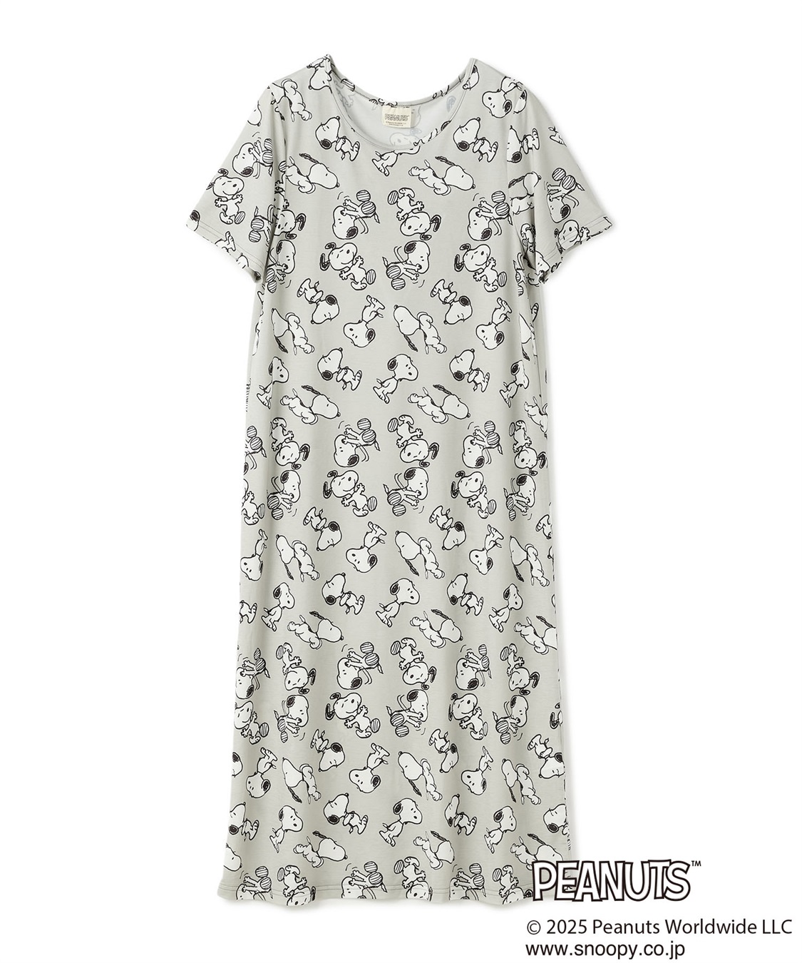 chara station 【ピーナッツ/PEANUTS】ひんやりリラクシングワンピース《大きいサイズ有》_variation_1