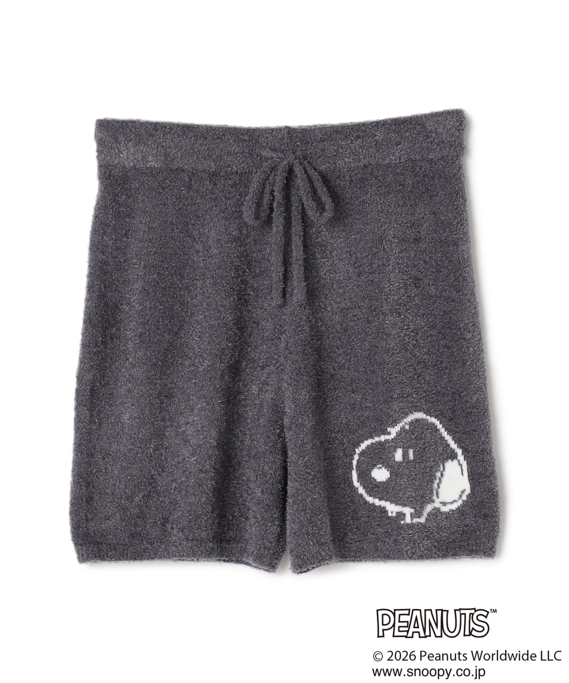 Life Style by cross marche 【PEANUTS/ピーナッツ】もちふわsleepソフトエアニットショートパンツルームウェア◆別注◆上下別売り_variation_2