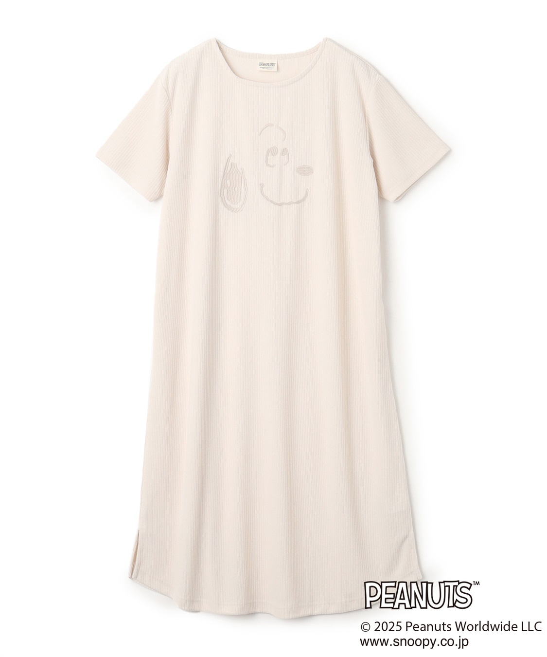 chara station 【PEANUTS/ピーナッツ】SNOOPY/スヌーピーパイルリブルームウェアワンピース（上下別売り）_variation_1